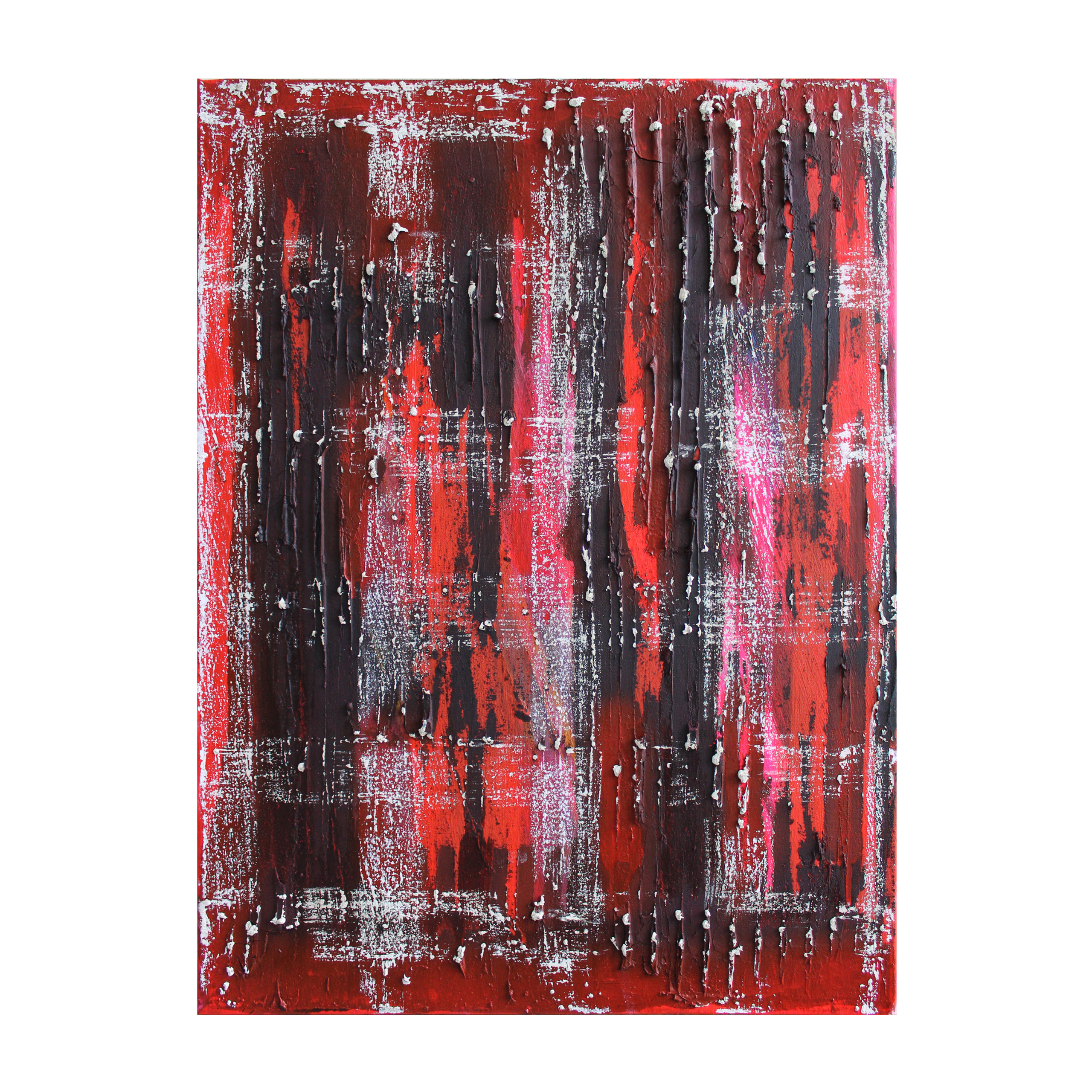 augenscheinlich, 2021, Mischtechnik, Segeltuch, 55 x 40 cm