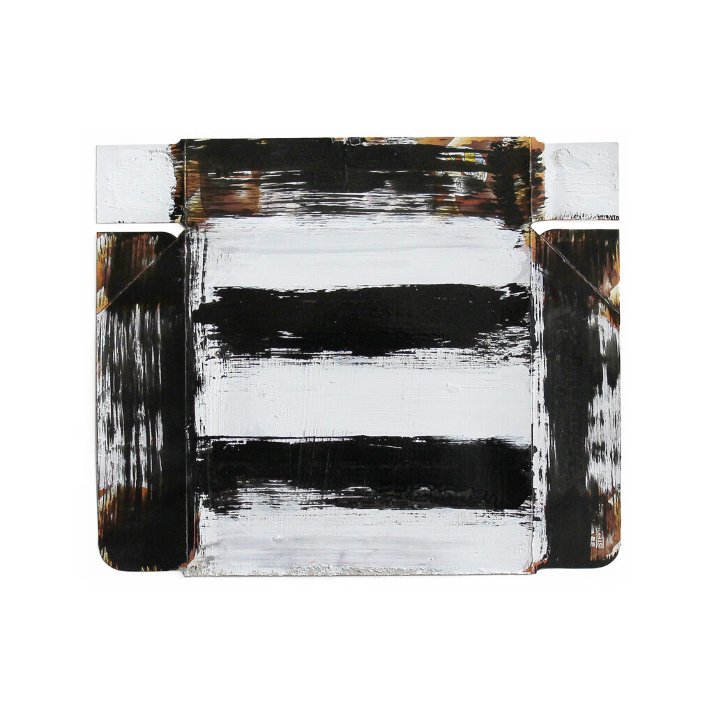 o. Titel, 1993, Mischtechnik auf Karton, 25 x 30 cm